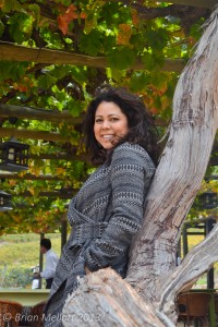 Evette Rios Poses--Lapostolle Winery, Colchagua, Chile