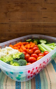 Game Day Veggie Tray