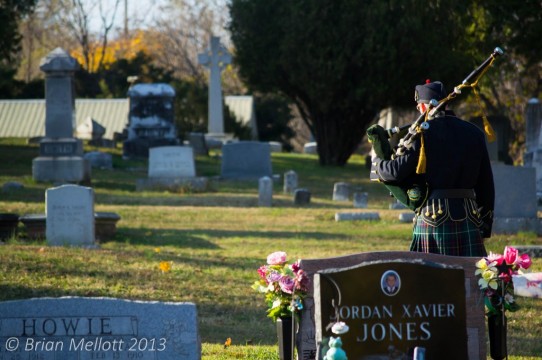 Bagpipe at Funeral